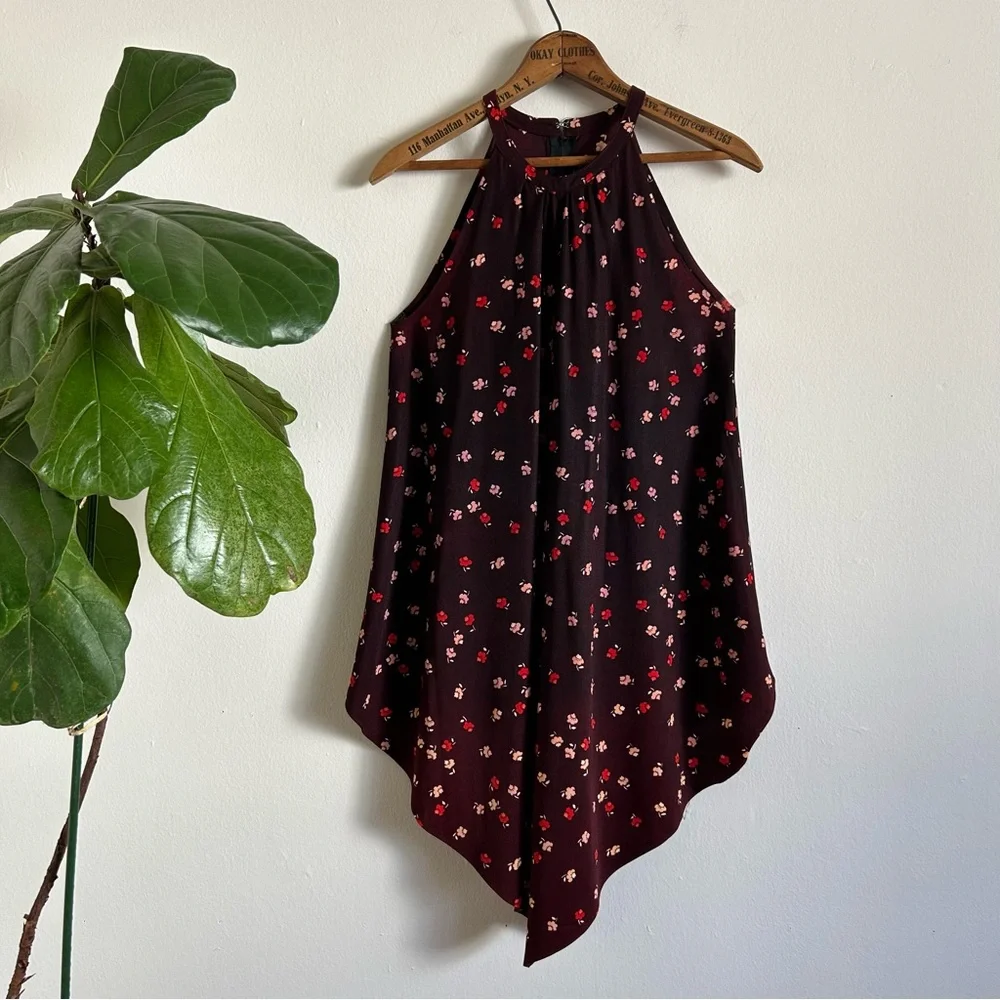 Vintage Pointed Hem Minidress - Picture 4 of 9